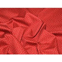 Rose and Hubble 100% Cotton Poplin Fabric Dark Red