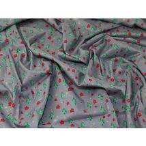 Deadstock 100% Cotton Fabric Grey