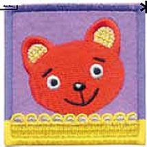 Craft Factory Patch Motif Bear