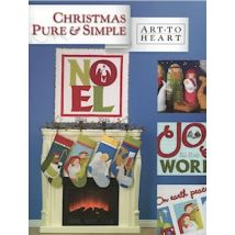 Art To Heart Quilting Book Christmas Pure & Simple