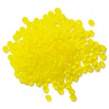 Craft Factory Frosted Rocailles Beads Yellow