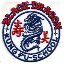 Craft Factory Patch Motif Black Dragon