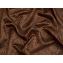 Minerva Core Range Woven Jacquard Lining Fabric Brown