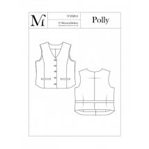 Monsterfabriken Paper Sewing Pattern Polly Waistcoat
