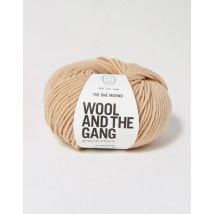 Wool and the Gang The One Merino Aran Yarn Blonde Beige