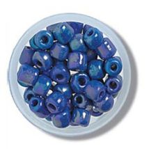 Trimits Glass E Beads (Value Pack of 5) Purple