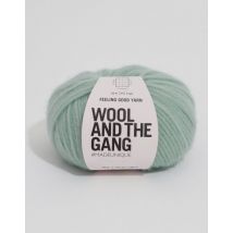 Wool and the Gang Feeling Good Aran Yarn Eucalyptus Green