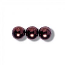 Trimits Glass Pearl Beads Bulk Pack (Value Pack of 3) Bronze
