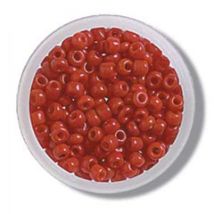 Trimits Glass Bugle Beads Bulk Pack (Value Pack of 3) Red