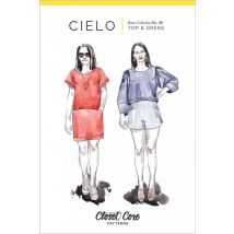 Closet Core Patterns Paper Sewing Pattern Cielo Top & Dress