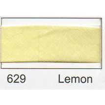 Essential Trimmings Polycotton Bias Binding Tape Lemon
