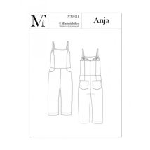 Monsterfabriken Paper Sewing Pattern Anja Jumpsuit