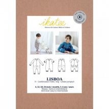 Ikatee Paper Sewing Pattern Baby Lisboa Jumpsuit