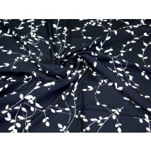 John Kaldor Tantalation Charmeuse Silky Satin Fabric Midnight