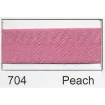 Essential Trimmings Polycotton Bias Binding Tape Peach