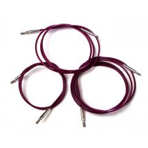 Knit Pro Interchangeable Needles Cord Purple