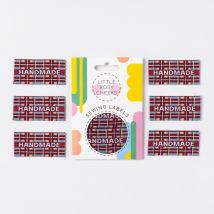 Little Rosy Cheeks Highland Handmade Woven Labels