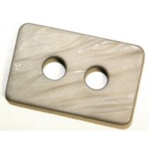 Dill Textured Rectangle Buttons (Value Pack) Light Grey