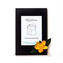 Dhurata Davies Paper Sewing Pattern Almost Square Bag