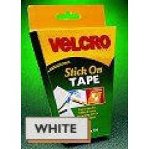 Velcro Stick On Hook & Loop (Value Roll) White