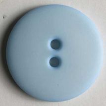 Dill Round Plastic Buttons (Value Pack) Light Blue