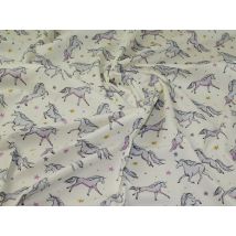 Rose and Hubble 100% Cotton Poplin Fabric Ivory