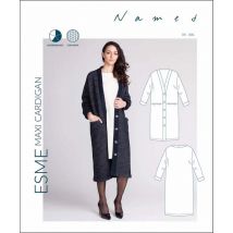 Named Clothing Paper Sewing Pattern Esme Cardigan