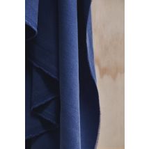Meet MILK Tencel Lyocell Crispy Crepe Fabric Lapis