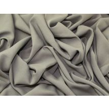 John Louden Alise Stretch Woven Crepe Fabric Mushroom