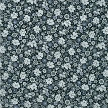 Kokka Cotton Lawn Fabric Grey