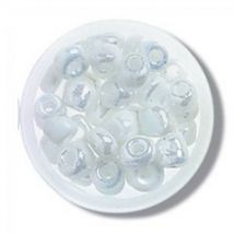 Trimits Glass E Beads (Value Pack of 5) Pearl