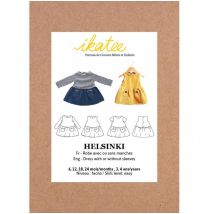 Ikatee Paper Sewing Pattern Baby Helsinki Dress