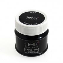Trimits Fabric Paint Black