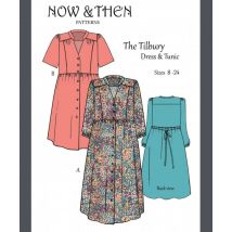 Now and Then Patterns Paper Sewing Pattern The Tilbury Dress