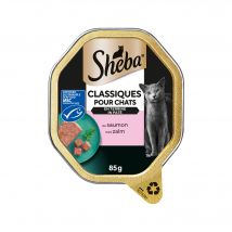 Sheba Classics Paté - Lachs - 44 x 85 g