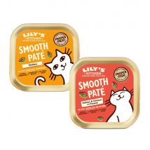 Lily's Kitchen Smooth Paté Katzenfutter - Schale - Lachs & Huhn - 19 x 85 g