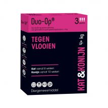 Duo-Op gegen Flöhe - Hund, Katze und Kaninchen ab 4 kg - 80 mg - 3 Pipetten
