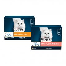 GOURMET Perle Mini Filets - Classic - 12 x 85 g