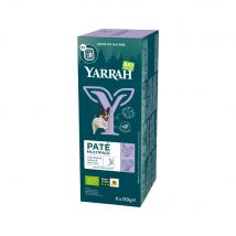 Yarrah Multipack Bio Paté Hundefutter - Schälchen - Huhn & Pute - 6 x 150 g