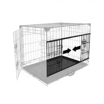 Duvo+ Hundekäfig mit Schiebetür - 91 x 61 x 69 cm