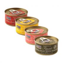 Fish4Cats Finest Katzenfutter - Dosen - Tuna Fillet with Prawn - 10 x 70 g