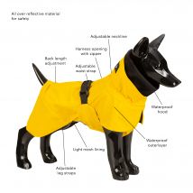 PAIKKA Visibility Raincoat Lite Yellow - Größe 20