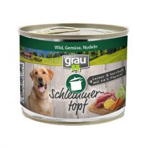 Grau Schlemmertopf - Wild, Gemüse & Nudeln - 6 x 400 g