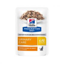 Hill's Prescription Diet c/d Multicare Katzenfutter - Frischebeutel - Lachs - 12 x 85 g