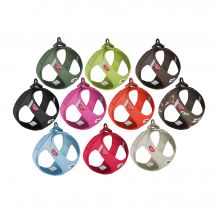 Curli Vest Harness Clasp Air-Mesh - Rot - L