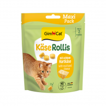GimCat Käse-Rollies - Naturell - 140 g