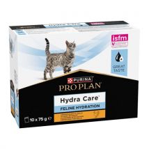 Purina Pro Plan Veterinary Supplement Hydra Care Pouch - Huhn - 10 x 75 g