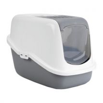 Savic Katzentoilette Nestor - Jumbo - Grau