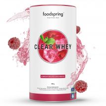 foodspring Clear Whey | 480g | Himbeer Mojito | Proteinpulver | Zuckerfrei & natürliche Aromen