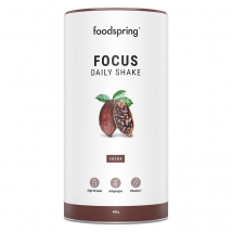 foodspring Daily Shake Focus | 480 g | Cacao | Shake Protéiné | Protéines, Vitamines et Minéraux